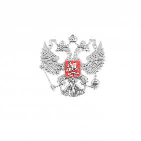 Серебряная брошь Atoll ЗСГерб РФ-925-э с эмалью ЗСГерб РФ-925-э фото